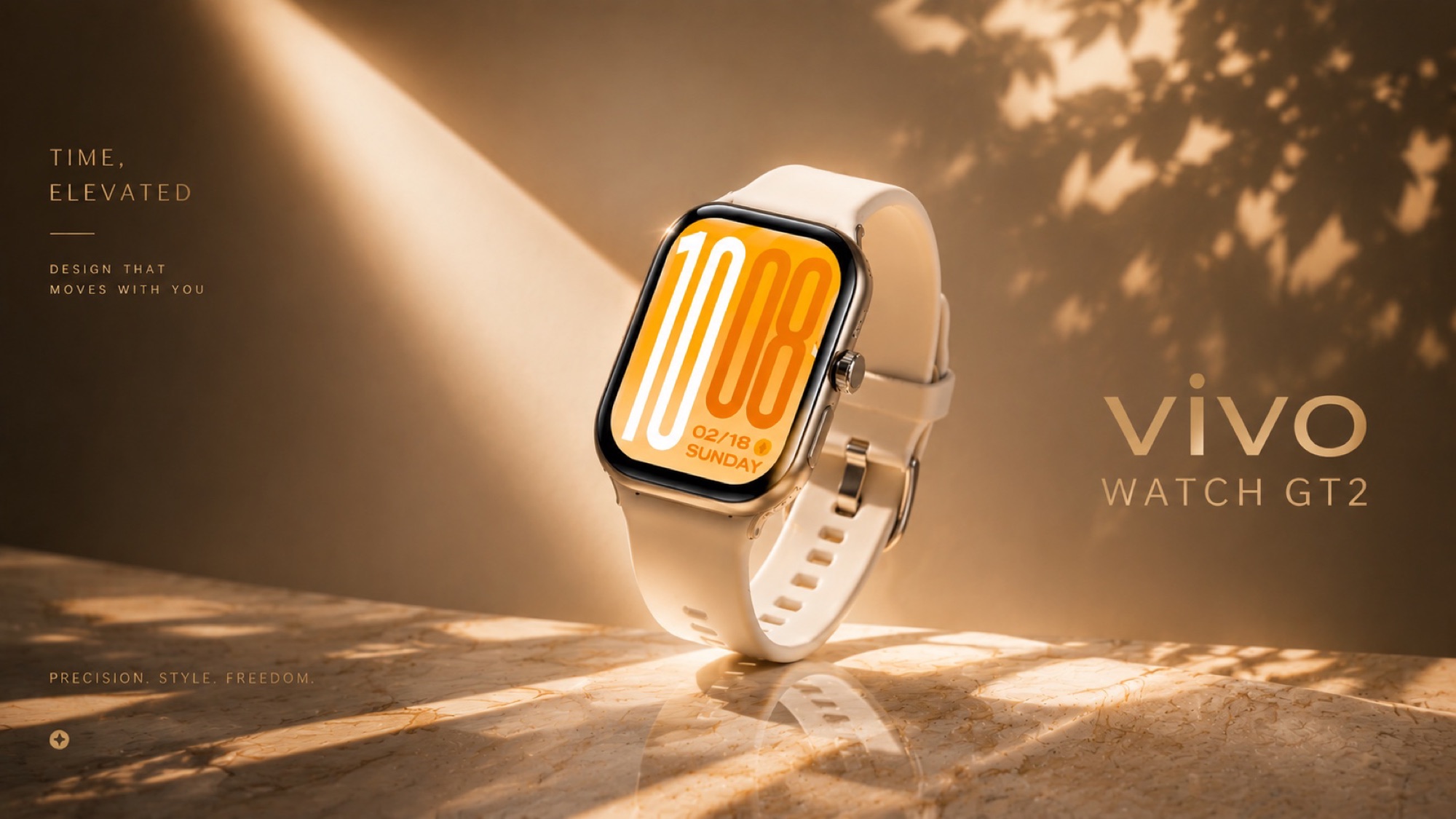 VIVO Watch GT2智能腕表广告封面